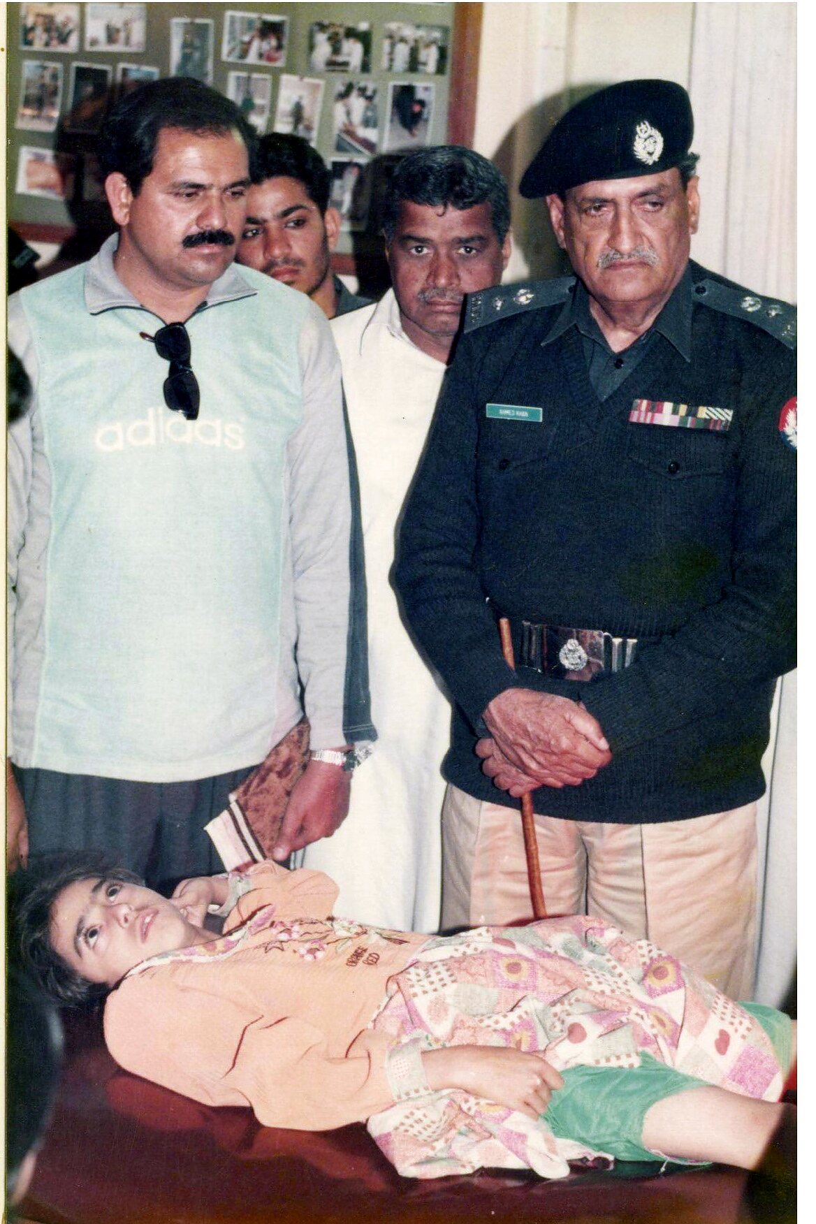 Physiotherapy staff providing rehabilitation support to a patient